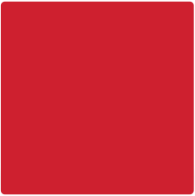 12X12BRS14 - 12-1/4" x 12-1/4" x 1/4" Red Blank Square