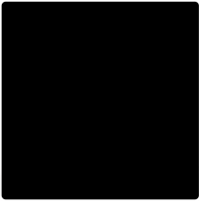 12X12BS14 - 12-1/4" x 12-1/4" x 1/4" Black Blank Square