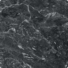 12X12BMCS14 - 12-1/4" x 12-1/4" x 1/4" Marble Charcoal Blank