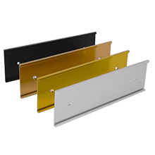 #36 JRS Style 2 x 4" Aluminum Wall Holder